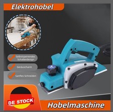 Elektrohobel Hobelmaschine Elektrisch Hobelbreite Handhobel 800W 82 mm Breite
