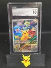 CGC 10 GEM MINT Japanese Pokemon 2022 Pikachu 001/SV-P Sword & Shield PROMO