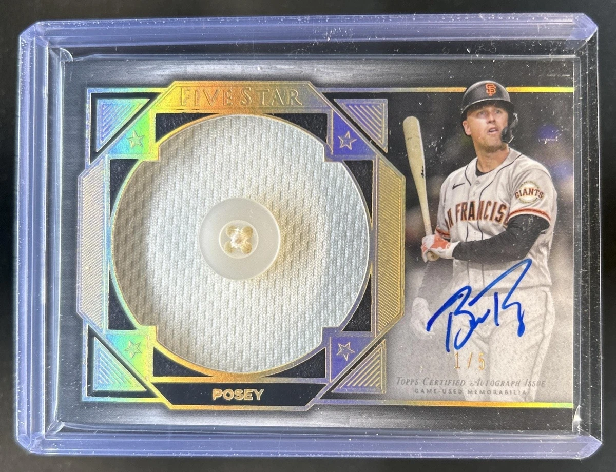 Buster Posey Baseball Sports Trading Cards & Accessories Insert