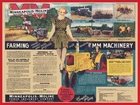 1938 Minneapolis Moline Z Tractors, Farm Machinery NEW METAL SIGN: 12x16"