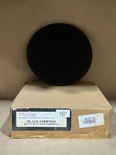 Case of 5  16" Black Stripping Floor Pad Wet Strip Heavy Duty