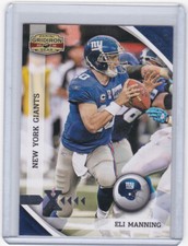 2010 Panini Gridiron Gear Silver X's Eli Manning /250 New York Giants READ!