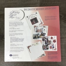 Creative Memories 12x12 Holiday Border Pages Refill RCM-12HB 10 pgs Old Style