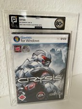 CRYSIS - PC/DVD - NEU - SEALED - PIXEL 80+ GRADED - GERMAN - NO VGA - USK 18