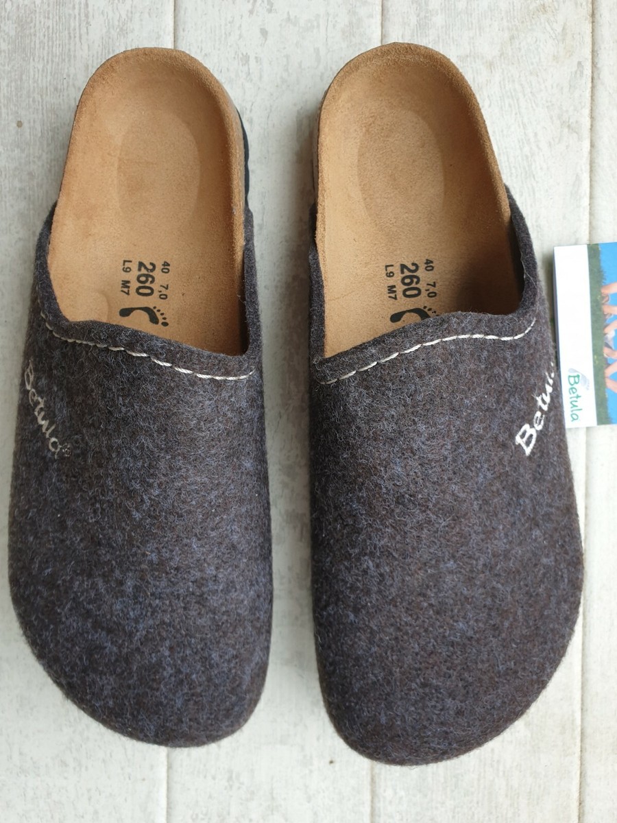vindruer Måler Egen Betula Shoes Clogs Felt House Narrow Stitching Brown Birkenstock 122203 NEW | eBay vindruer Måler Egen Betula Shoes Clogs Felt House Narrow Stitching Brown Birkenstock 122203 NEW | eBay