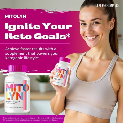 Mitolyn Dietary Supplement - Weight loss support (1 -pack) 60 Capsules - Picture 4 of 7