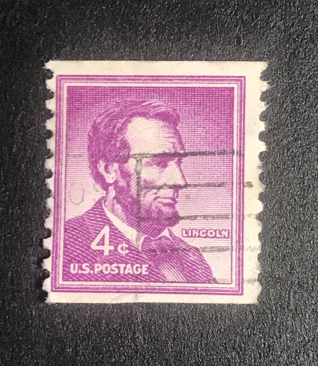 4 Cent Lincoln Stamp In Used Us Stamps (1901-Now) for sale | eBay