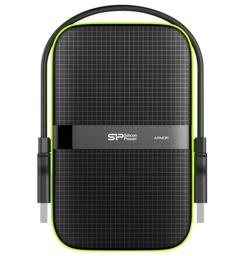 SP Silicon Power 2TB Rugged Portable External Hard Drive Armor A60 Shockproof
