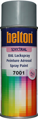 RAL7001 silbergrau glänzend Belton 400ml Lackspray Sprühlack Spraydose K324128