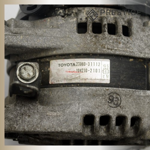 2010-2018 LEXUS ES350 Alternator 130A 27060-31112 OEM - Picture 6 of 7
