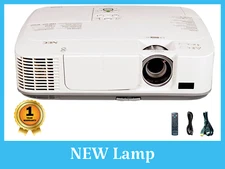 NEW LAMP NEC NP-M311W 3LCD Projector 3100 ANSI HD 4k HDMI w/Bundle