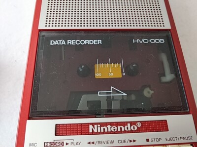 Nintendo Family Basic Cassette Data Recorder HVC-008, Manual,Box