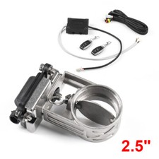 2.5" Exhaust Control Pipe Downpipe Valve Electric Valve + Remote Control Set