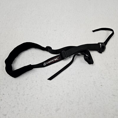 Tamrac Padded Camera Shoulder Strap Black Neoprene Photography Neck Carrier