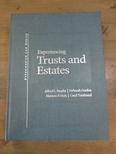 EXPERIENCING TRUSTS AND ESTATES (EXPERIENCING LAW SERIES) By Alfred Brophy - NEW