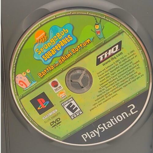 SpongBob Squarepants Battle for Bikini Bottom Sony PlayStation 2 - Foto 3 di 4