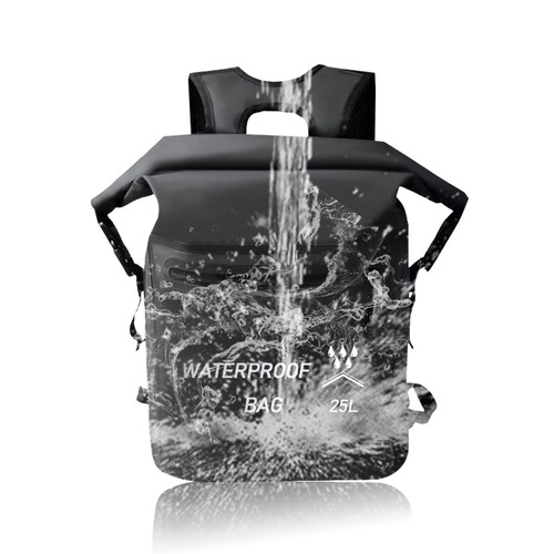 25L Waterproof Dry Bag Backpack Rucksack Storage Pack Sack Swimming Rafting - Foto 13 di 18