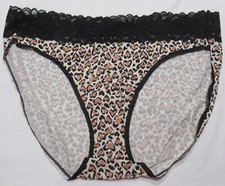 Victoria's Secret Panty FLORAL LACE WAIST COTTON HIGH LEG BRIEF XX-Large u pick