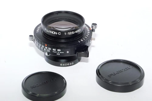 Fuji Fujinon-C 450mm f/12.5 Large Format Lens. Copal #1. Compact. Covers 16x20.