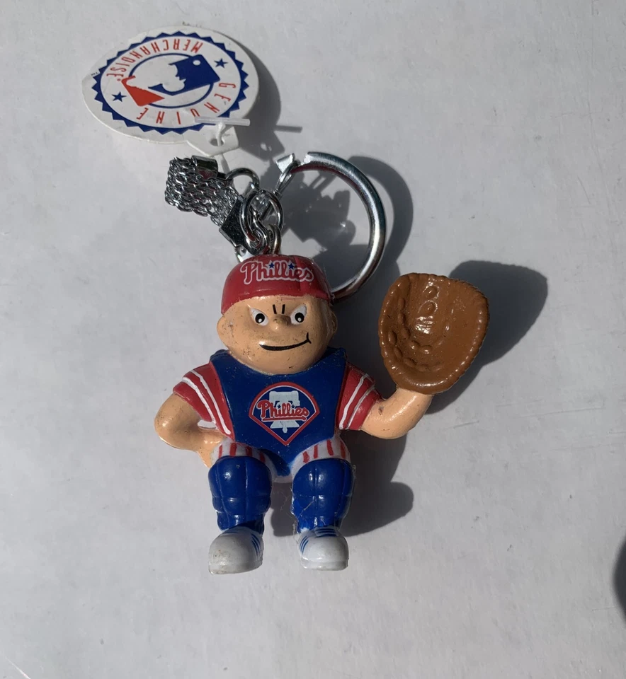 J.F. Sports -  30 - Philadelphia Phillies Catcher Key Chains - Image 2 of 3