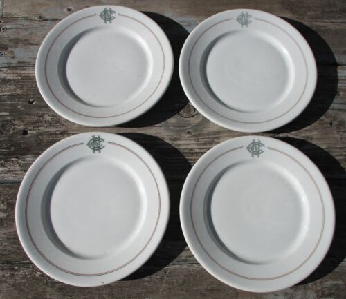 4 vintage syracuse restaurant ware northland country club golf course plate dish - 第 1/9 張圖片