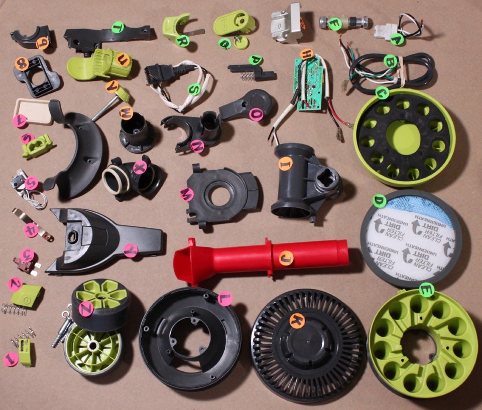 Hoover UH72460 AIR LITE VACUUM CLEANER " REPLACEMENT PARTS" MULTIPLE