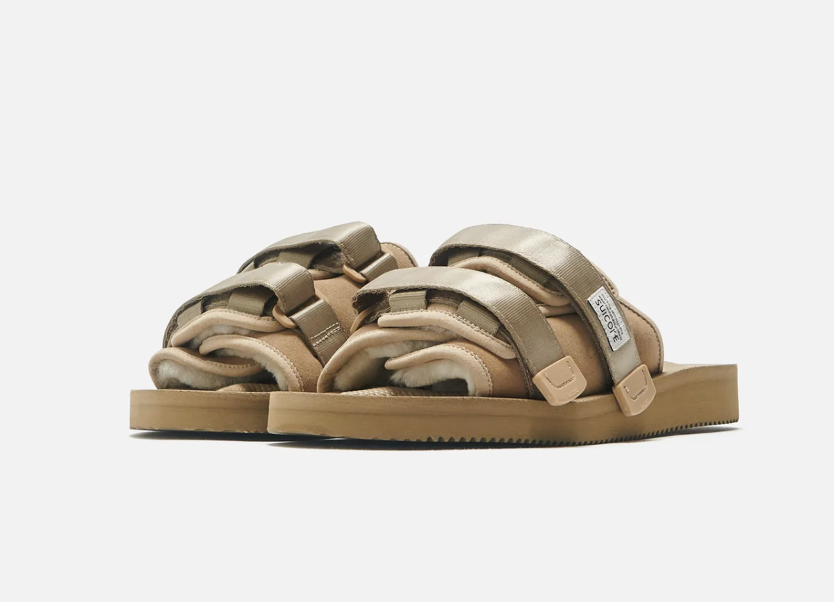 Suicoke Moto-Mab taupe sandals | eBay