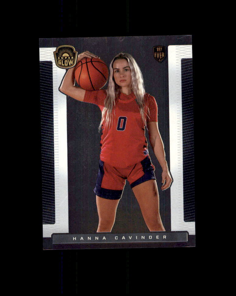 Hanna Cavinder 2021 SUPER GLOW 1st Ever Silver #37