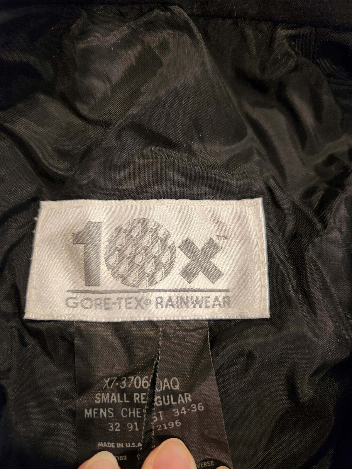 10x womens pullover jacket gortex- small - image 3