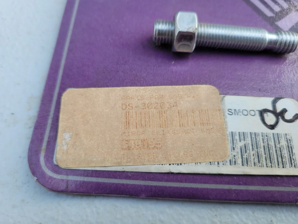 Nuevo Para 65+ Harley Davidson Arlen Ness Espejo Honda Cromo Suave Billet AN Foto 4 de 4