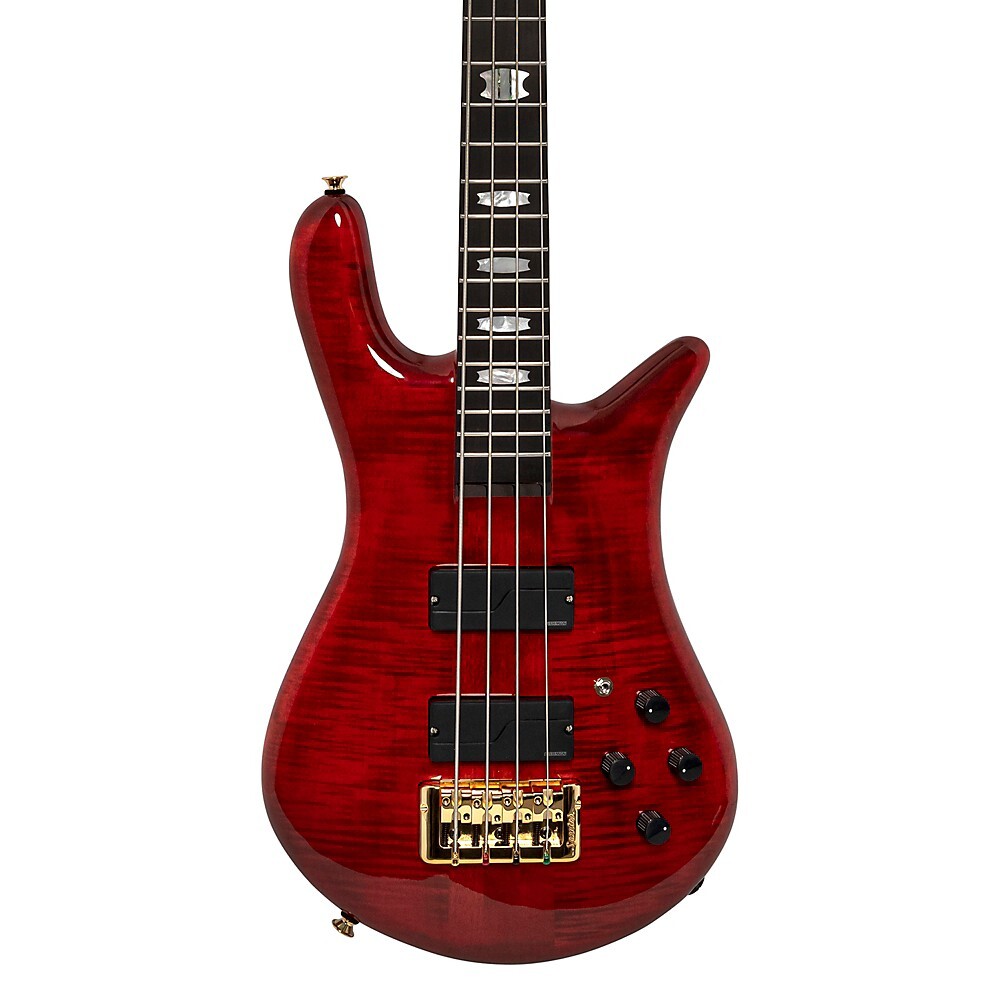 Фирменная модель Spector Euro 4 LT Rudy Sarzo с электрическим басом Scarlet Red