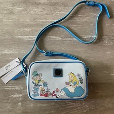 NWT Dooney & Bourke Disney Parks Alice in Wonderland Camera Bag Crossbody Purse