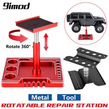 9IMOD RC Supporto Riparazione Auto Stazione di Lavoro in Metallo Piattaforma per 1/8 1/10 1/18 1/24 Auto