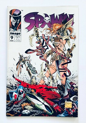 Spawn #9 Image Comics USA 1993 1st Edition Todd McFarlane 1st Angela VF+