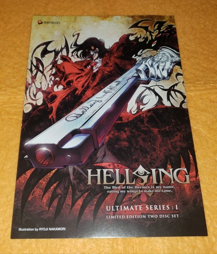 HELLSING Ultimate Series I Vol. 1 DVD 2006 Limited Edition 2-Disc Set STEELBOOK - Picture 12 of 13