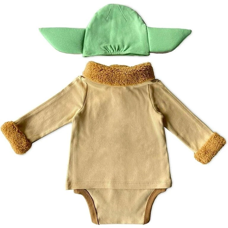 Disney Bebé 18-24 Meses Star Wars Bebé Yoda, Grogu Disfraz Una Pieza Nuevo Foto 3 de 4