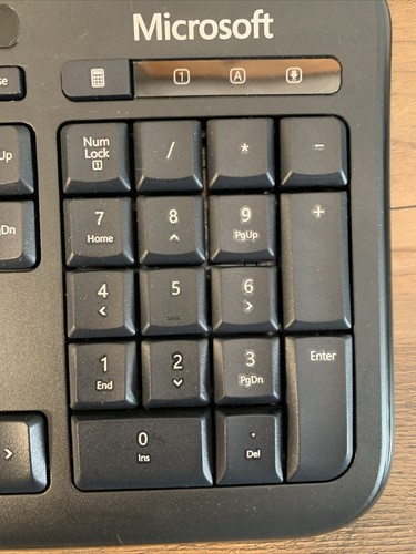 Microsoft Wired Keyboard 600 Model 1576 for Gaming Experience - TESTED - Picture 10 of 11