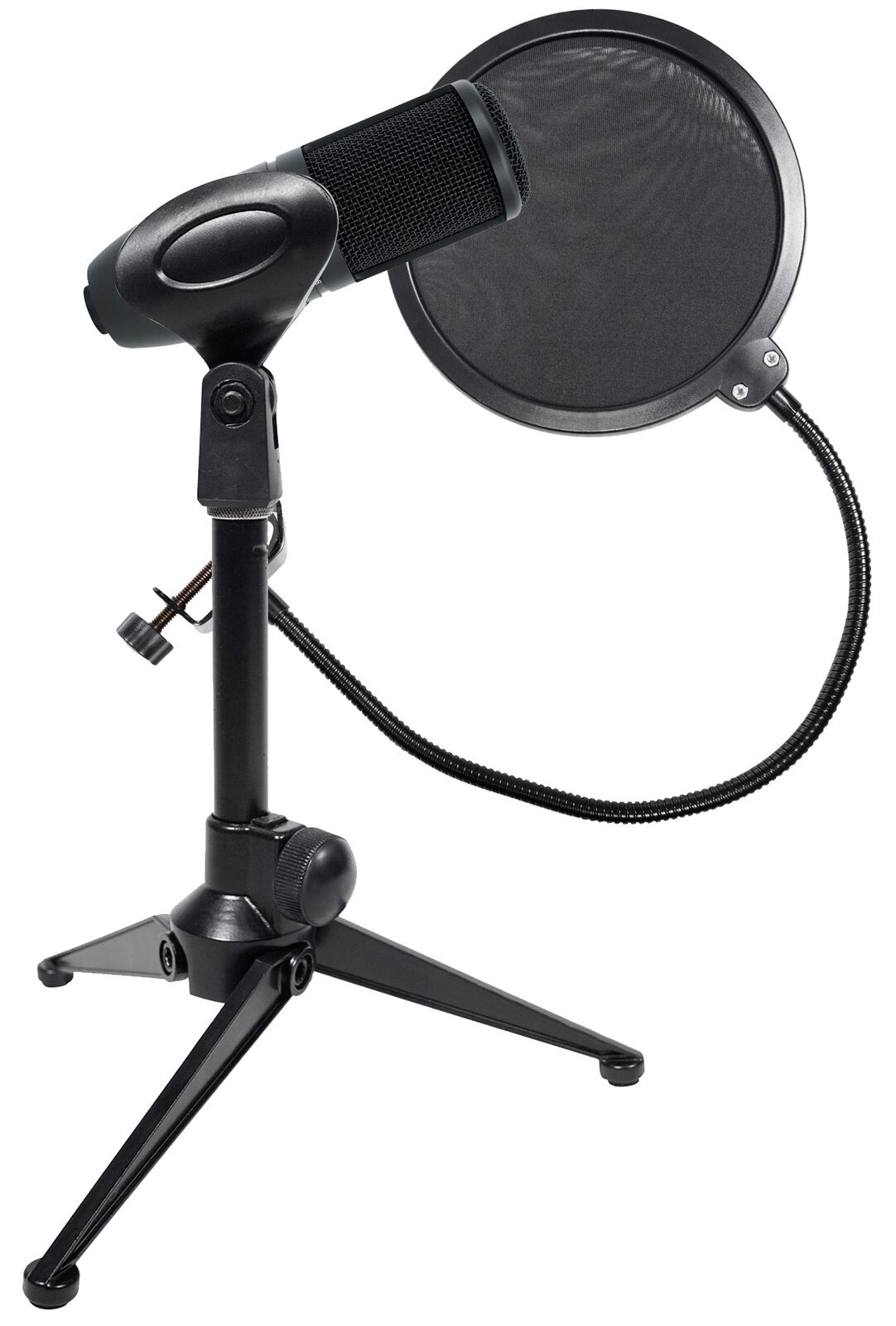 AKG P120 Studio Condenser Recording/Live Streaming Microphone+Stand+Pop  Filter