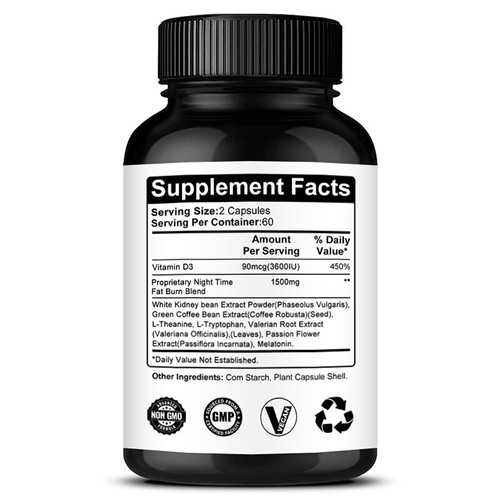 Fatburner Für Die Nacht – Weiße Kidneybohnen–Gewichtsverlust,Kohlenhydratblocker - Bild 11 von 15