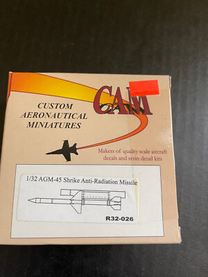 CAM 1/32 AGM-45 Shrike Anti-Radiation Missile Resin kit  R32-026