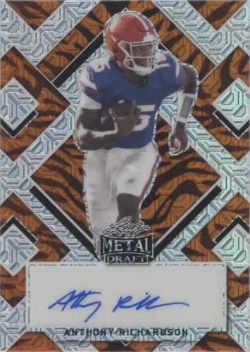 2022 Leaf Metal Draft Anthony Richardson #BA-AR1