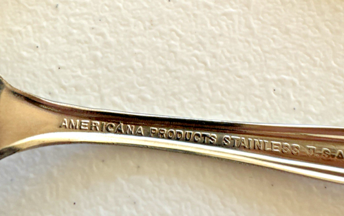 Juego de 4 cucharas de té de acero inoxidable de 6 pulgadas AMERICAN PRODUCTS de EE. UU. - Imagen 12 de 16