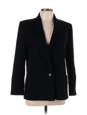 Koret Women Black Wool Blazer 12