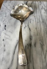 Sheffield England Kings Silverplate Punch Ladle 11.5" EPNS A1 Double Spout