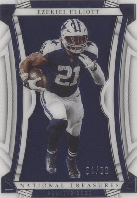 2022 Panini National Treasures Ezekiel Elliott #54 - 1 of 2