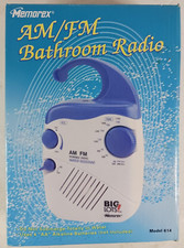 Memorex  Big Lots Am/Fm Bathroom Battery Powered Radio Model 614
