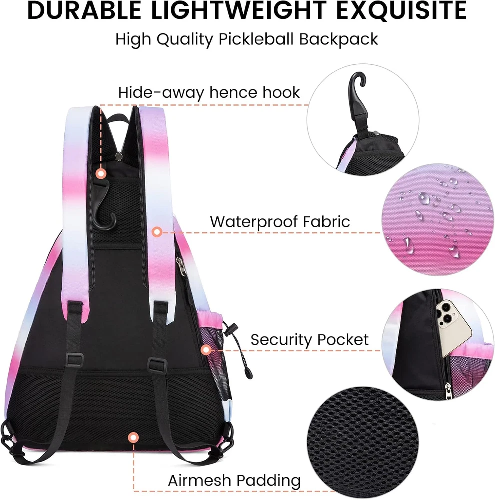 Pickleball Bag for Women Pickleball Backpack Reversible Pickleball Paddle Bag Pi Pickleball Bag for Women Pickleball Backpack Reversible Pickleball Paddle Bag Pi