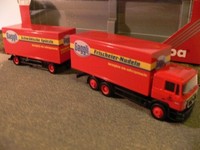 1/87 Herpa MAN F2000 Buck Gaggli SpäTzle Koffer-Hz 142472