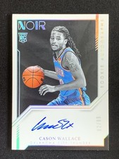 Cason Wallace 2023-24 Panini Noir Rookie Auto RC /99 #384