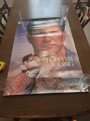 Forever Young Mel Gibson 27x40'' Two Sided Movie Poster PO000100
